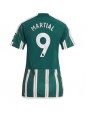 Manchester United Anthony Martial #9 Vieraspaita Naisten 2023-24 Lyhythihainen